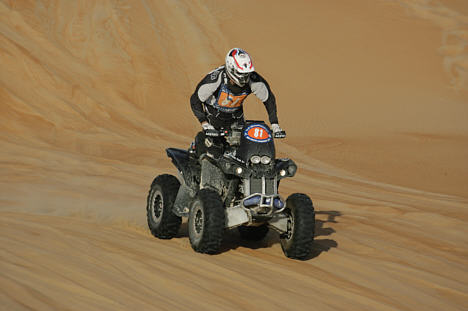 Ivan Reedtz-Thott sikrede sig i weekenden 2. pladsen i Verdensmesterskabet i cross-country rally for quads.